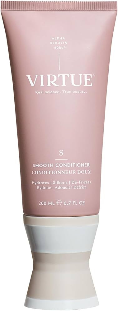 Virtue Smooth Conditioner for Frizz Control for Curly Hair, Sulfate Free, Safe for All Hair Types... | Amazon (US)