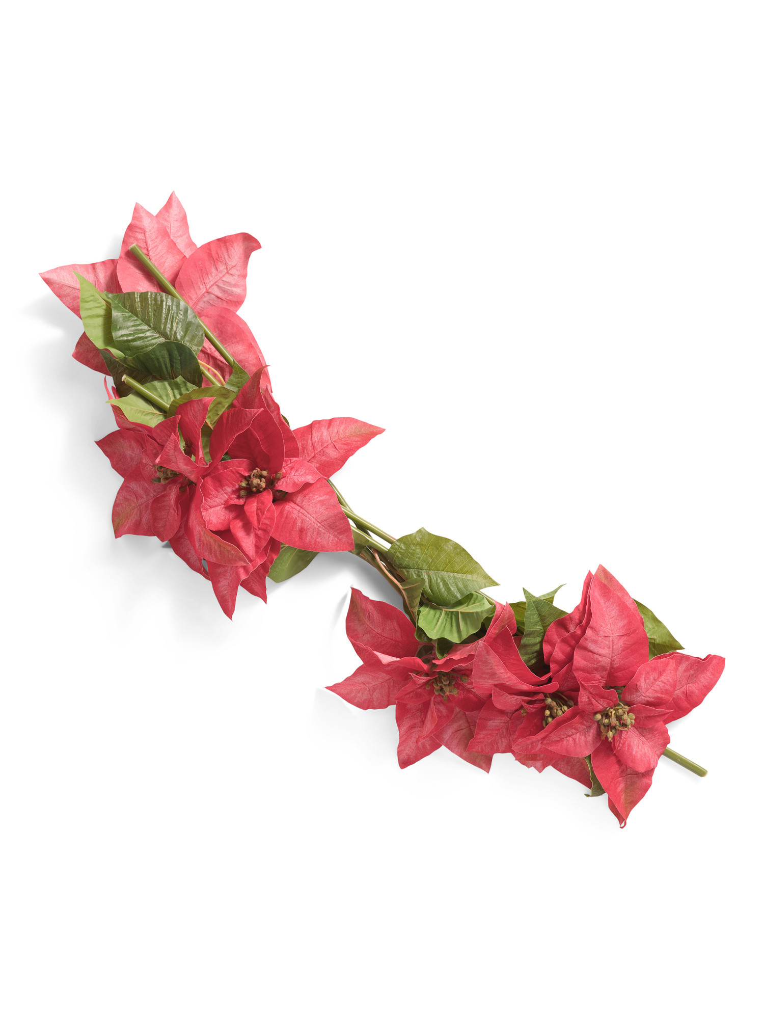 24in Poinsettia Stem | TJ Maxx