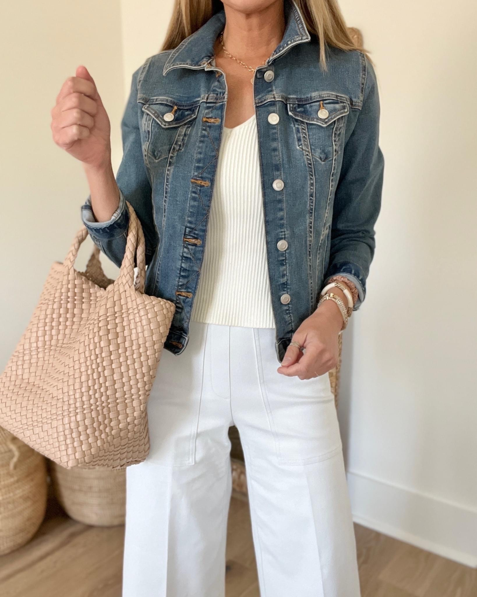 Time and Tru Women's Denim Jacket curated on LTK