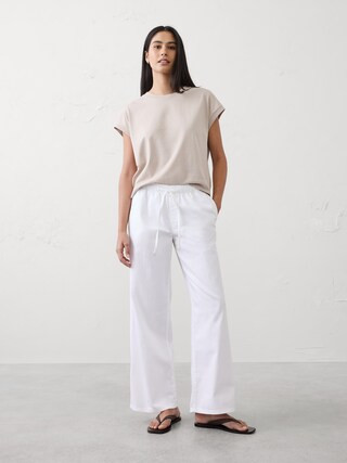 Premium Cotton Boxy T-Shirt | Banana Republic Factory