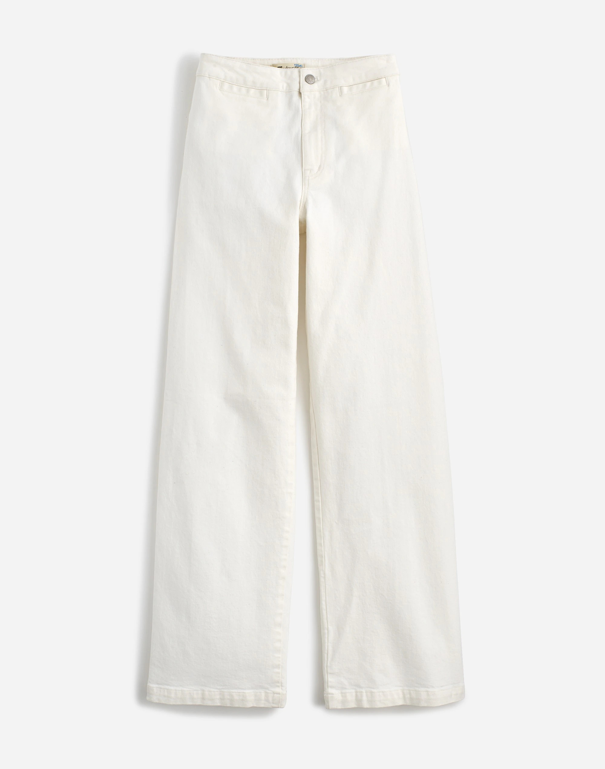 The Tall Emmett Wide-Leg Jean in Tile White: Welt Pocket Edition | Madewell