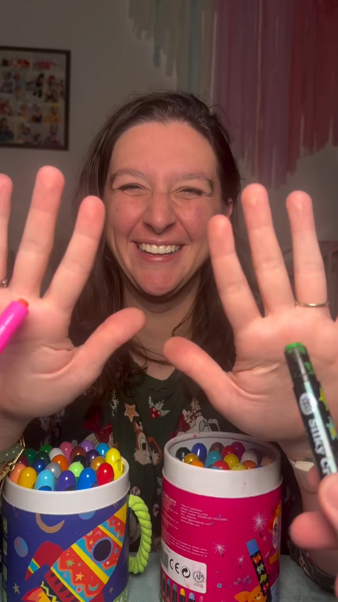 Day 18: Christmas gift ideas for kids from a pediatric PT. 

Discovering silky crayons has been a game changer, but our original ones were getting all over. I was inspired by @occupationalemily to get some that didn’t leave marks on hands (or Emily was brave enough to do on her face). 

But love these for my 3 year old AND my 16mos old for coloring and working on coordination skills without having to figure out the pressure part! 

#LTKKids #LTKGiftGuide