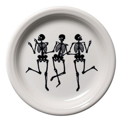 Trio of Skeleton 6.63" Appetizer Plate, By Fiesta | Walmart (US)