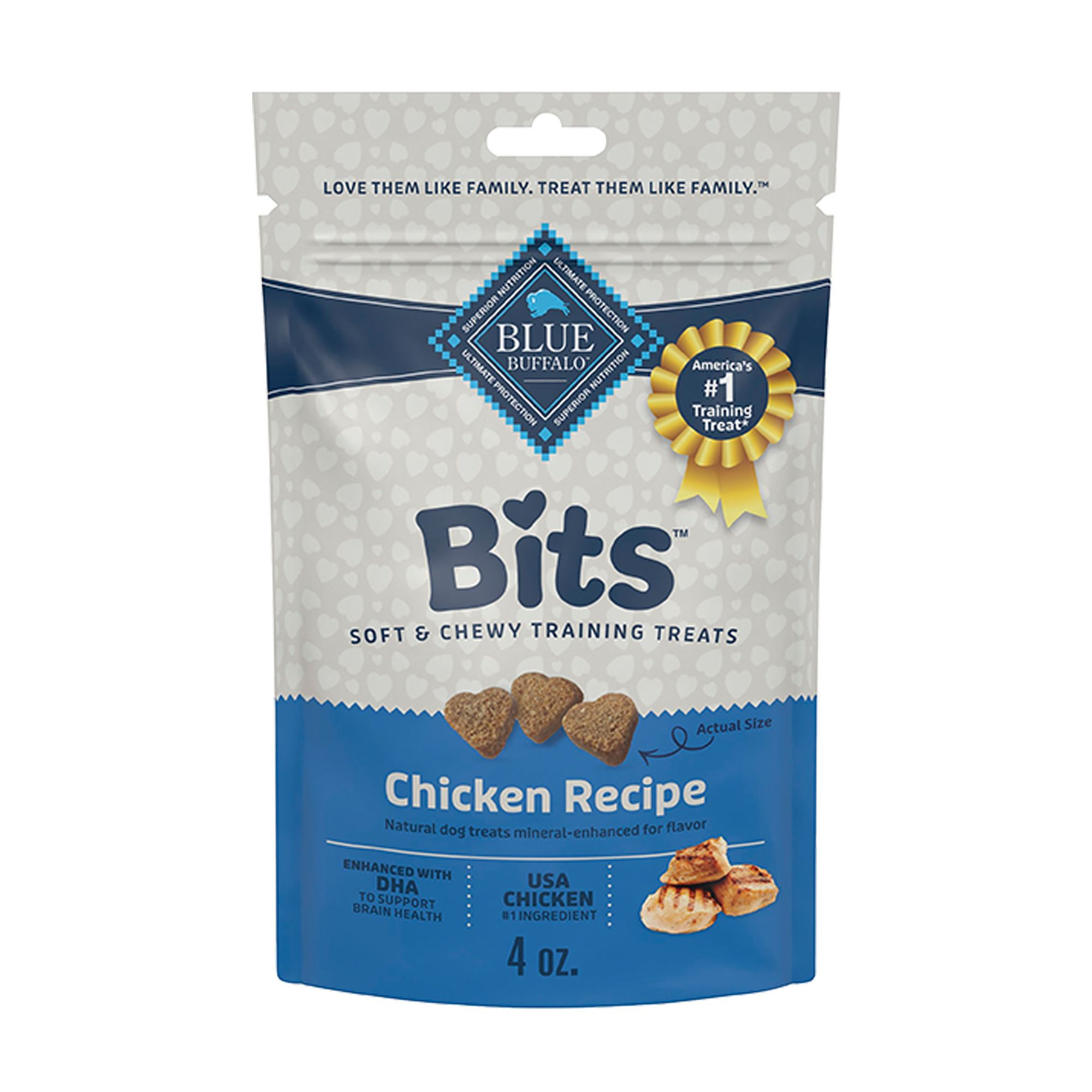 Blue Buffalo® Bits Soft & Chewy All Life Stages Dog Training Treats - Chicken | PetSmart