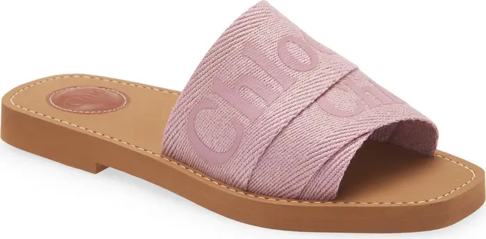 Woody Logo Slide Sandal (Women) | Nordstrom