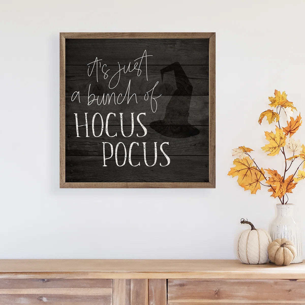 Just A Bunch Of Hocus Pocus Witch Hat Black | Wayfair North America