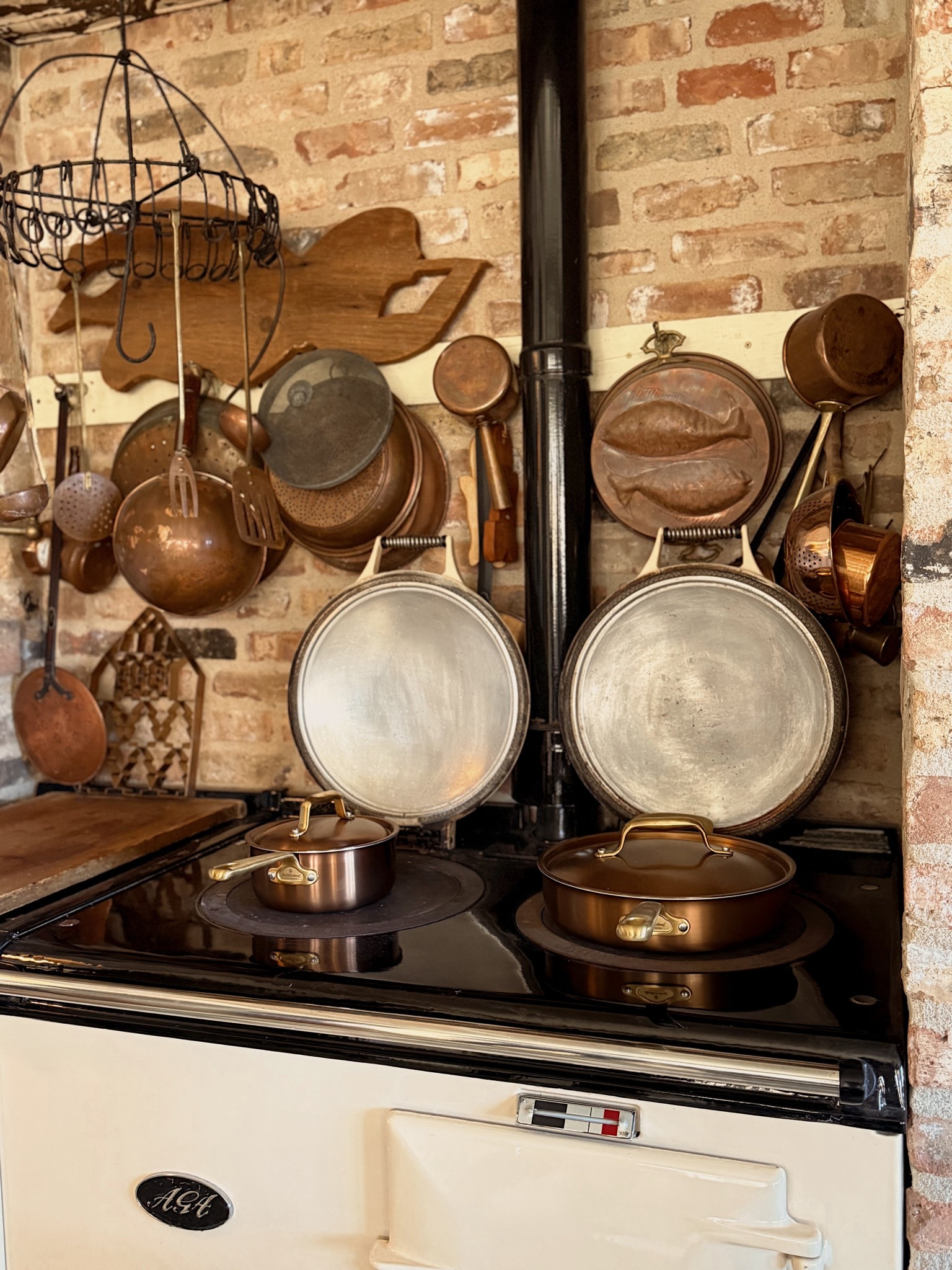   New copper pans that look like my old copper pieces. Yes please! The quality on these pieces is amazing! 

#LTKSeasonal #LTKHome