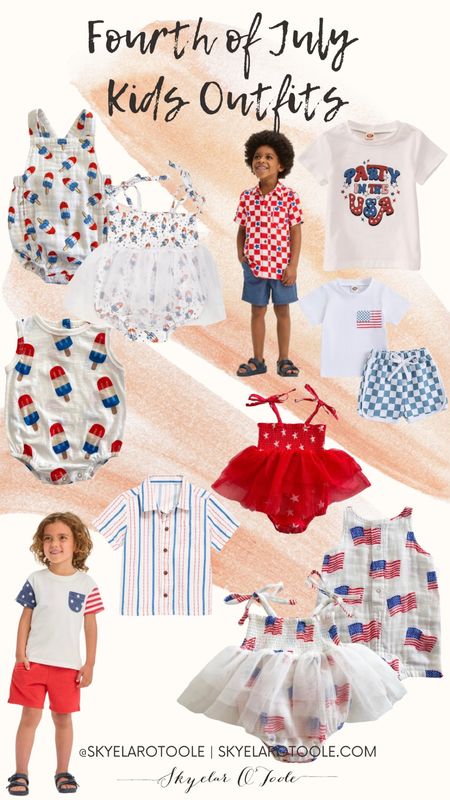 Fourth of July / July 4th / Fourth of July outfit / summer / summer outfit / kids outfit / baby / baby girl / toddler 

#LTKSeasonal #LTKKids #LTKBaby