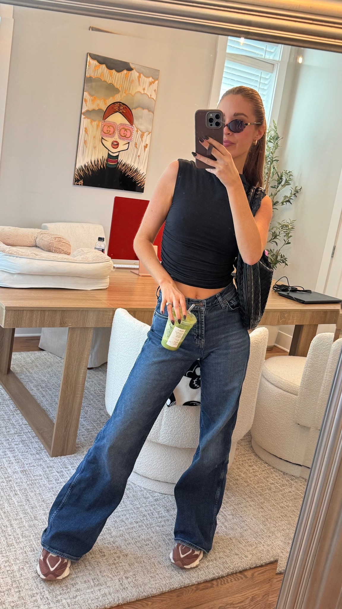 OOTD for a busy work day 🤍 linked my fave fall sneakers 

#LTKStyleTip #LTKSeasonal #LTKActive