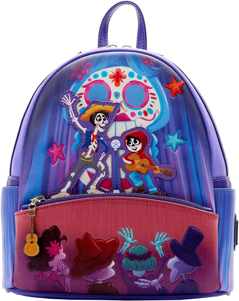 Loungefly Pixar Moments Miguel and Hector Performance Mini Backpack | Amazon (US)