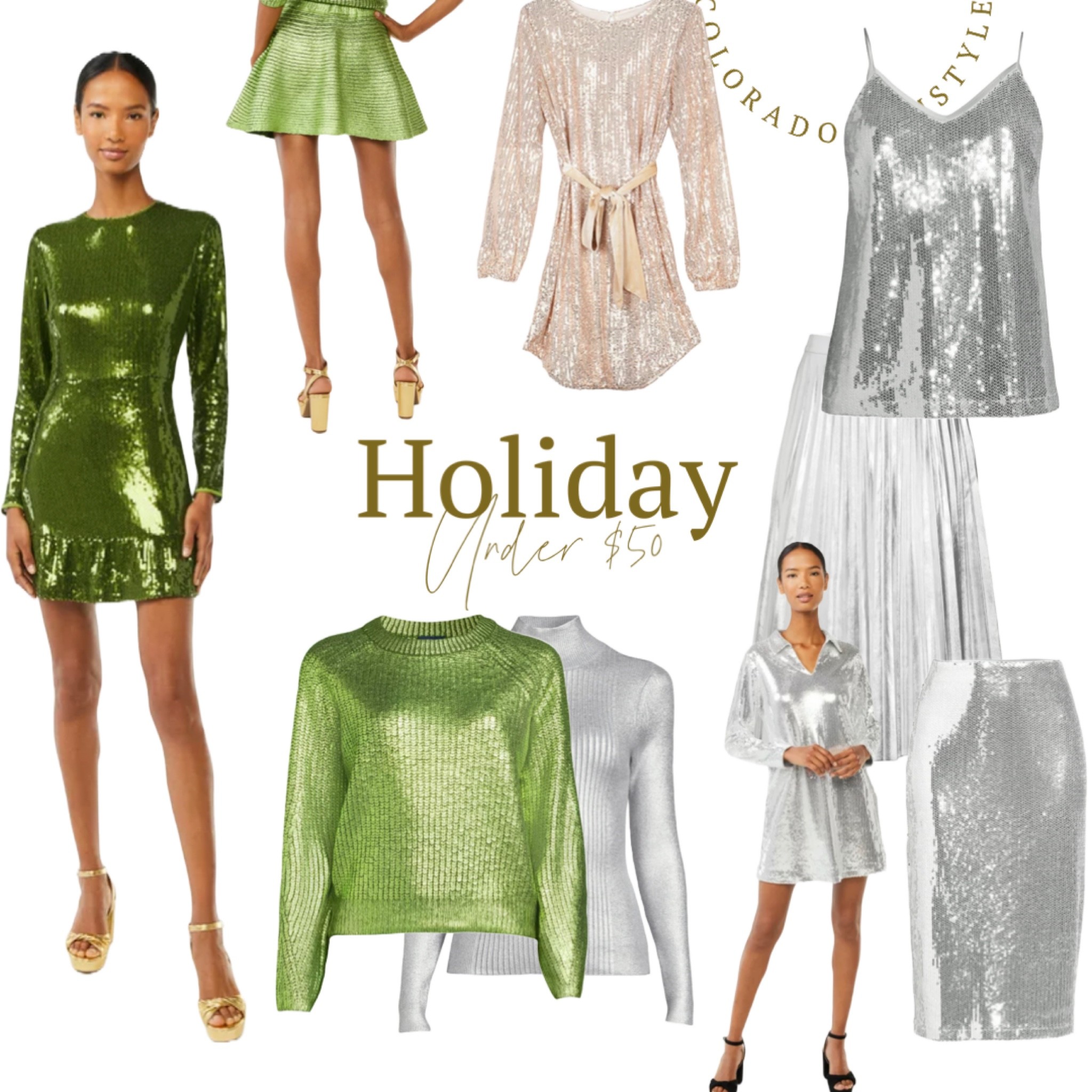 Sequins, glitz and glamour. All holiday styles under $50

#LTKunder50 #LTKSeasonal #LTKHoliday