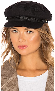 Brixton Fiddler Cap in Black from Revolve.com | Revolve Clothing (Global)