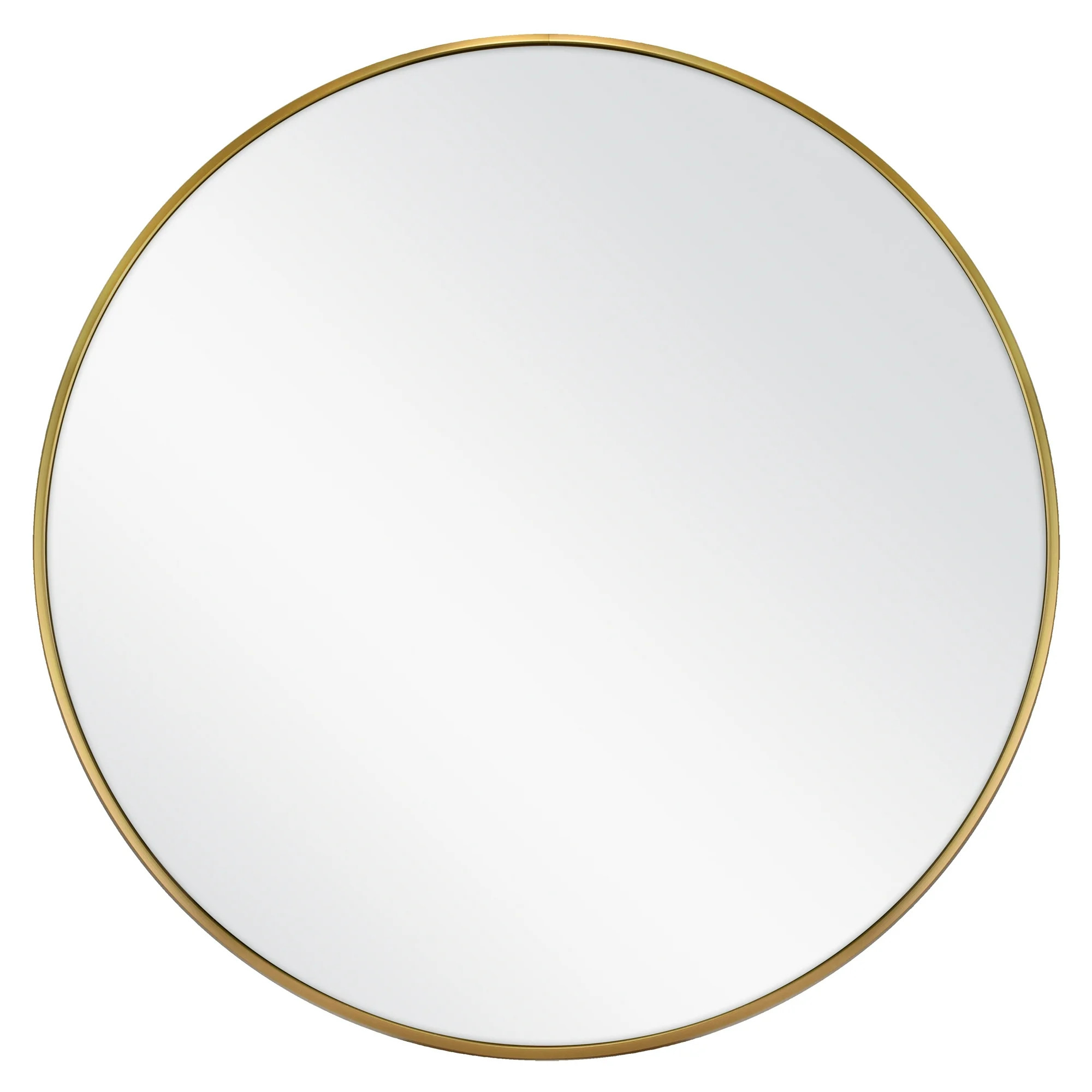 Better Homes & Gardens 28 inch Round Metal Wall Mirror, Gold | Walmart (US)