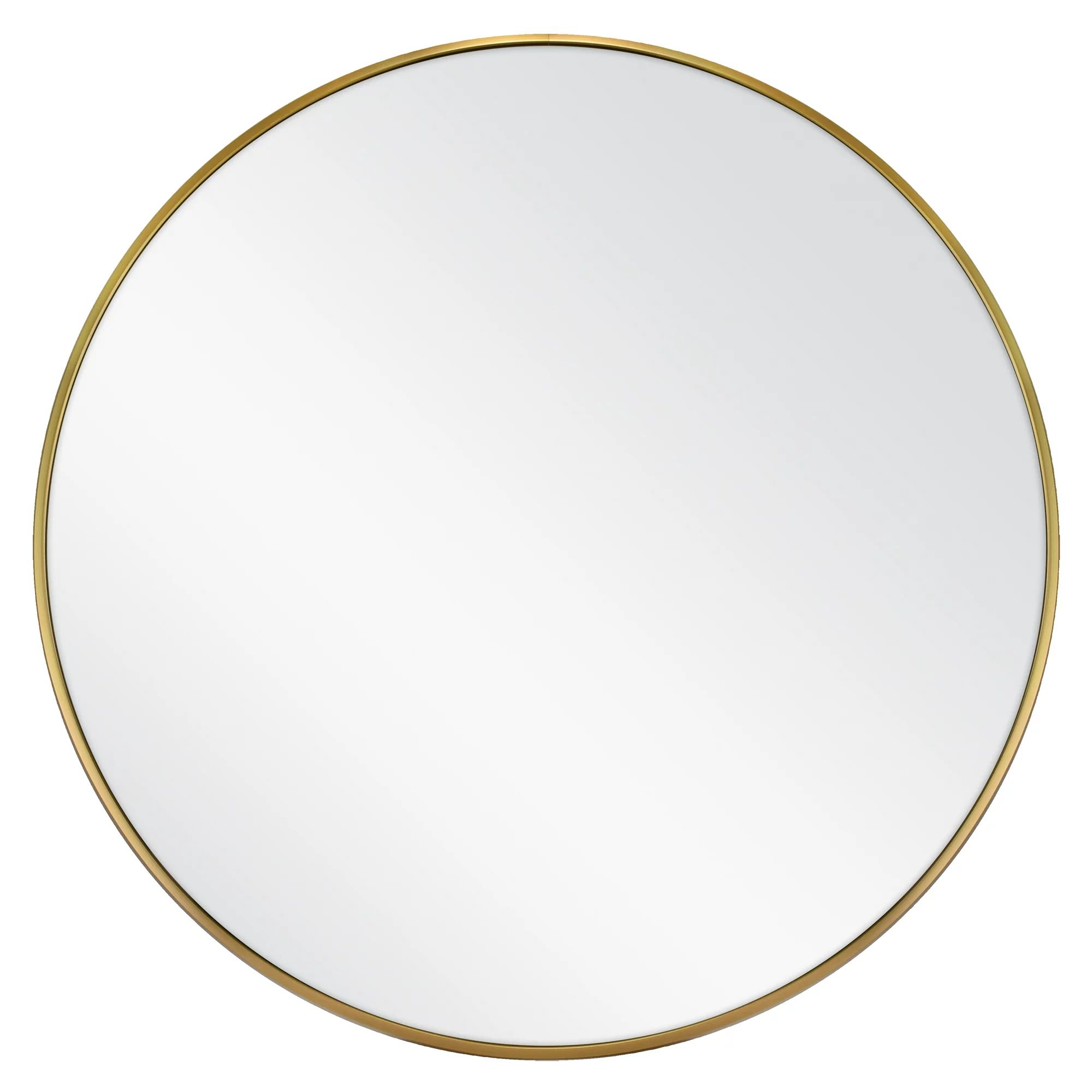 Better Homes & Gardens 28 inch Round Metal Wall Mirror, Gold | Walmart (US)