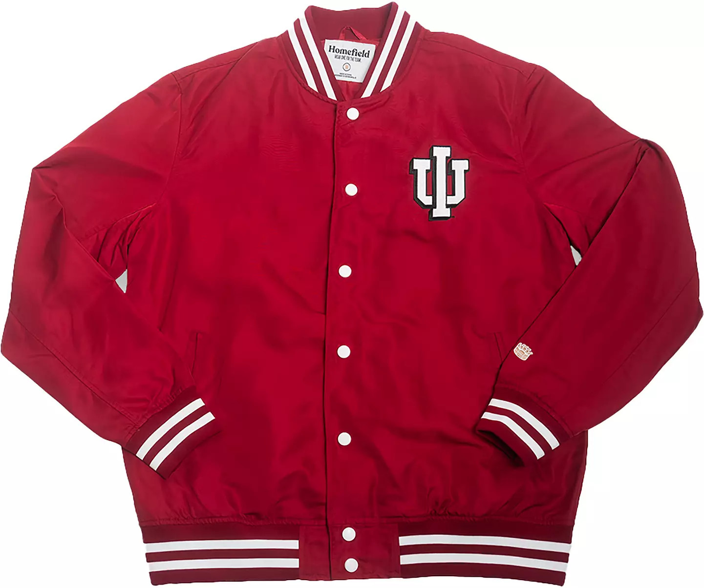 Homefield Adult Indiana Hoosiers Crimson Arch Bomber Jacket | DICK'S Sporting Goods