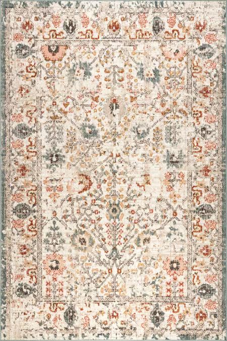 Beige Native Collage Area Rug | Rugs USA