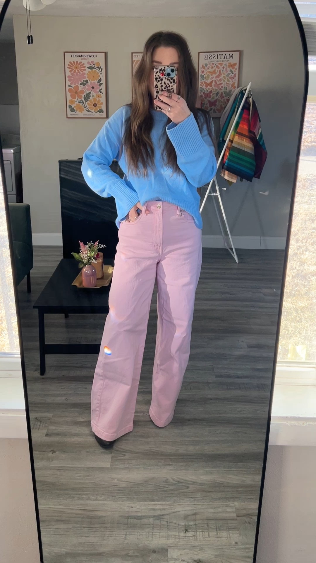 I’m wearing a size small in the sweater, and a size 27 regular in the jeans. I’m a little over 5’1” and have 2” heels on with the jeans. 

#LTKPetite #LTKOver40