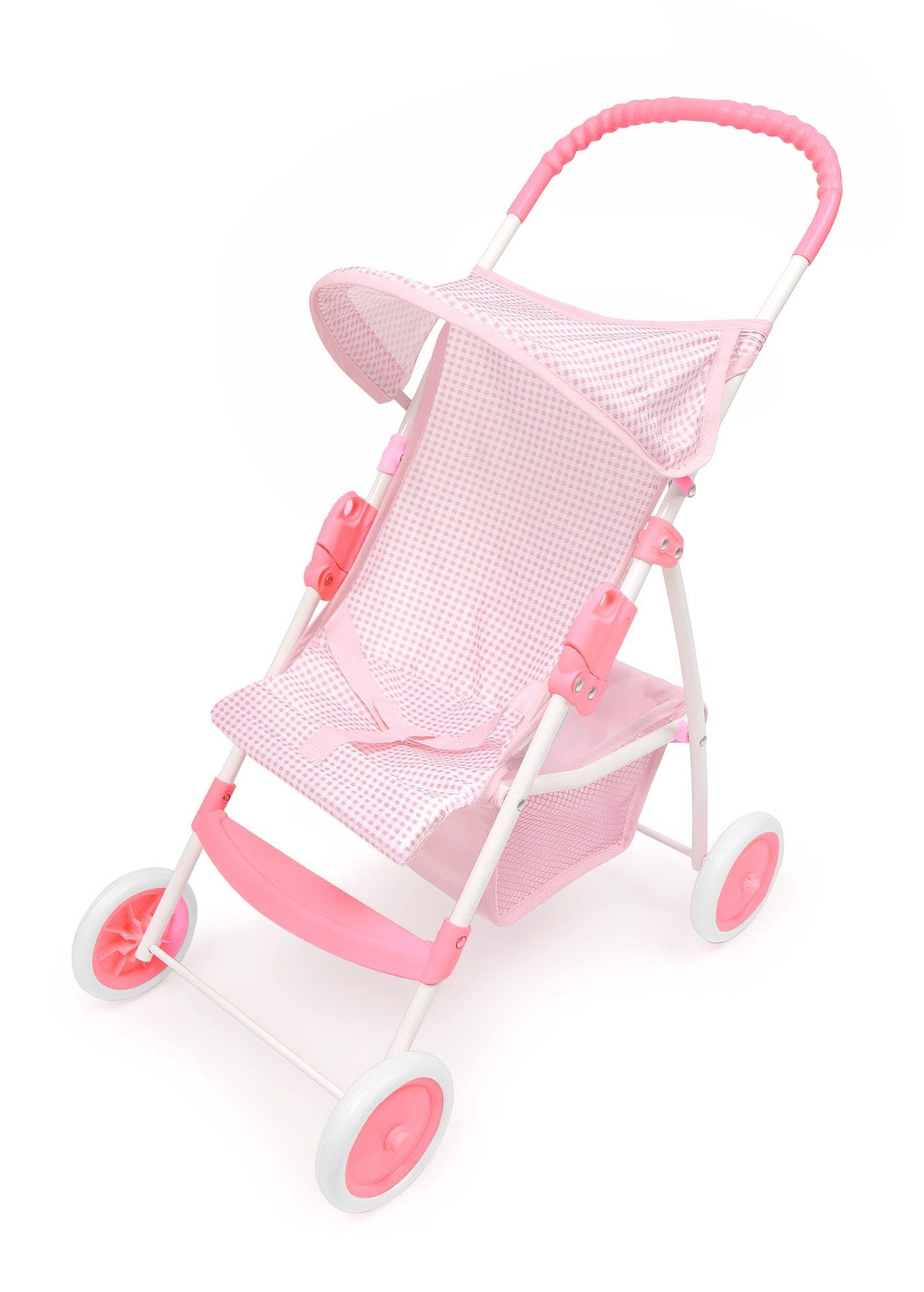 Badger Basket Folding Doll Umbrella Stroller for Dolls Up to 18 Inches - Lightweight, Compact Dol... | Amazon (US)