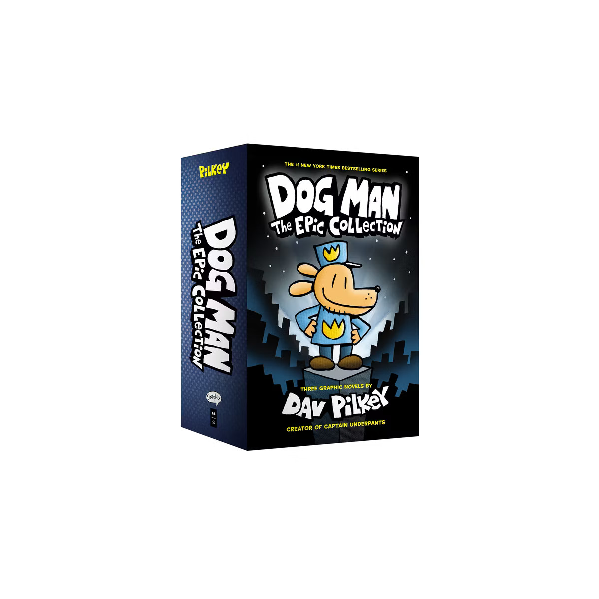 Dog Man: The Epic Collection (Captain Underpants: Dog Man Series #1-3 Boxed Set) (Paperback) (Dav... | Target