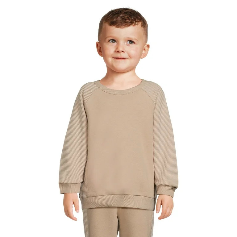 easy-peasy Toddler Boy Long Sleeve Crewneck Sweatshirt, Sizes 12 Months-5T - Walmart.com | Walmart (US)