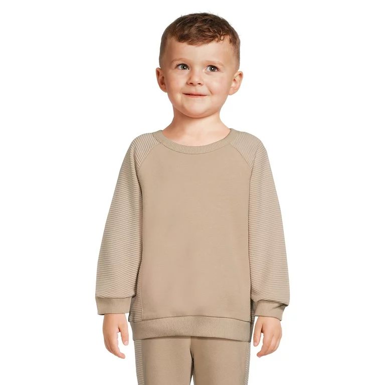 easy-peasy Toddler Boy Long Sleeve Crewneck Sweatshirt, Sizes 12 Months-5T - Walmart.com | Walmart (US)