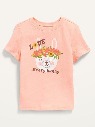 Unisex "Love Every Bunny" Easter Graphic T-Shirt for Toddler | Old Navy (US)
