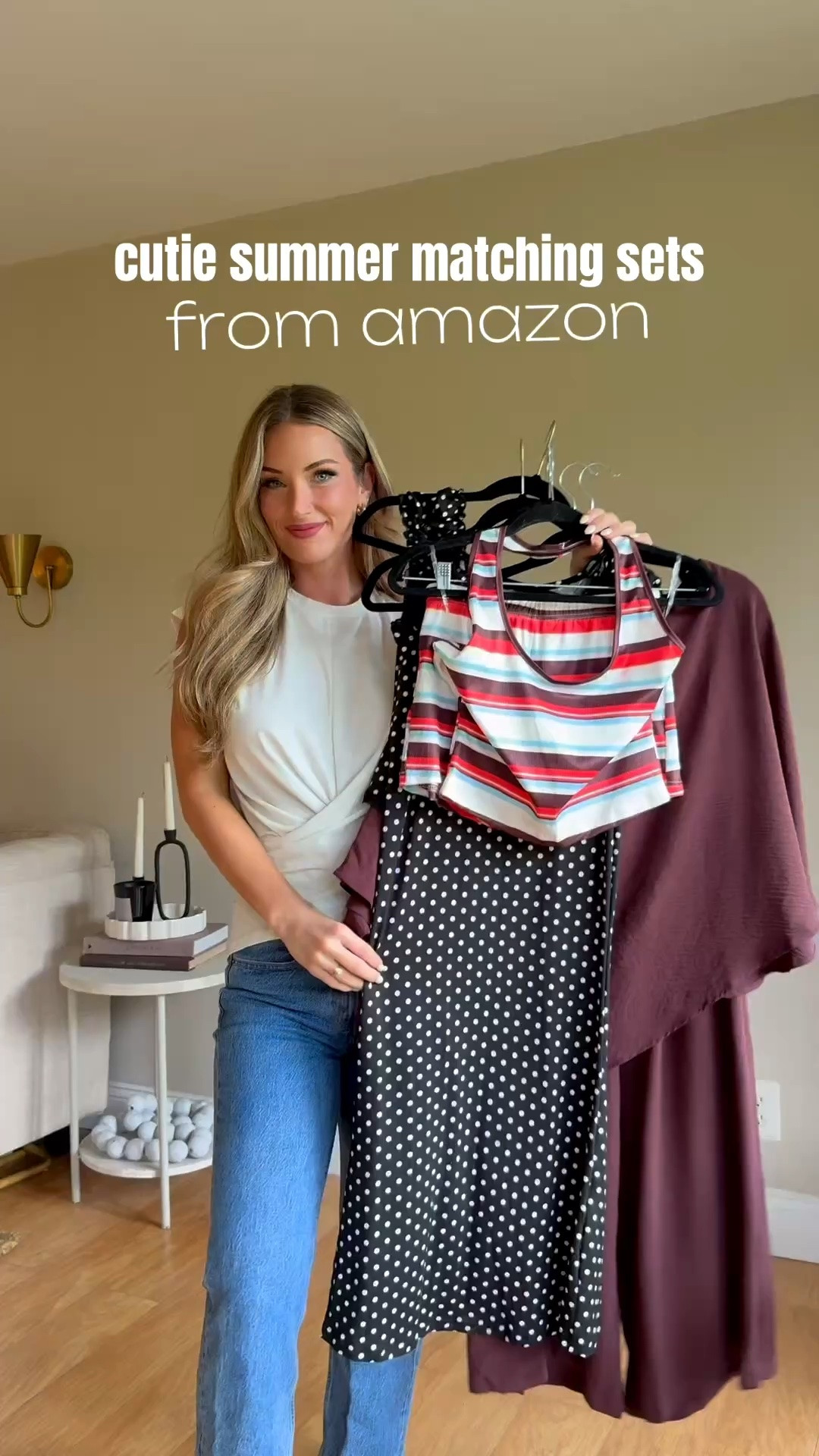 And they're all under $50!

I'm 5'5 wearing a size small in the first two and medium in the last!

All on my sf under: MATCHING SETS (DRESSY) ☀️🍹⛱️

#amazonfashion #amazontryon #amazonfinds #matchingset #summeroutfits

#LTKootd #LTKSeasonal