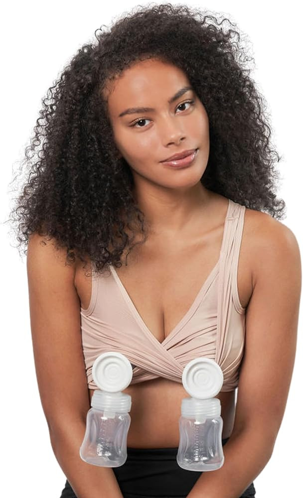 Larken Hands Free Pumping Bra for Breastfeeding | Breast Pump - Maternity Bras for Pregnancy, Pum... | Amazon (US)