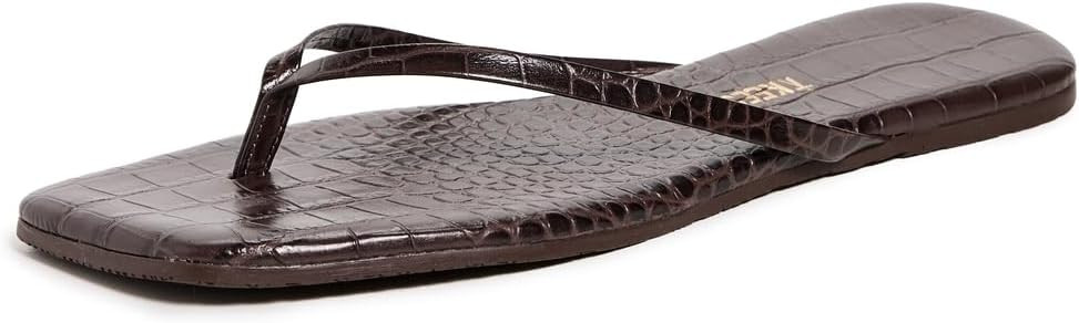 TKEES Women's Square Toe Lily Flip-Flop | Amazon (US)