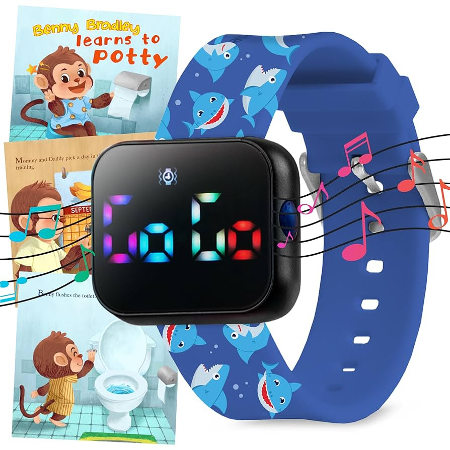 Potty Training Watch for Kids V2 – A Water Resistant Toilet Reminder Device for Boys & Girls to... | Amazon (US)