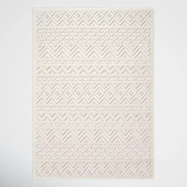 Ashdown Geometric Indoor / Outdoor Rug | Wayfair North America