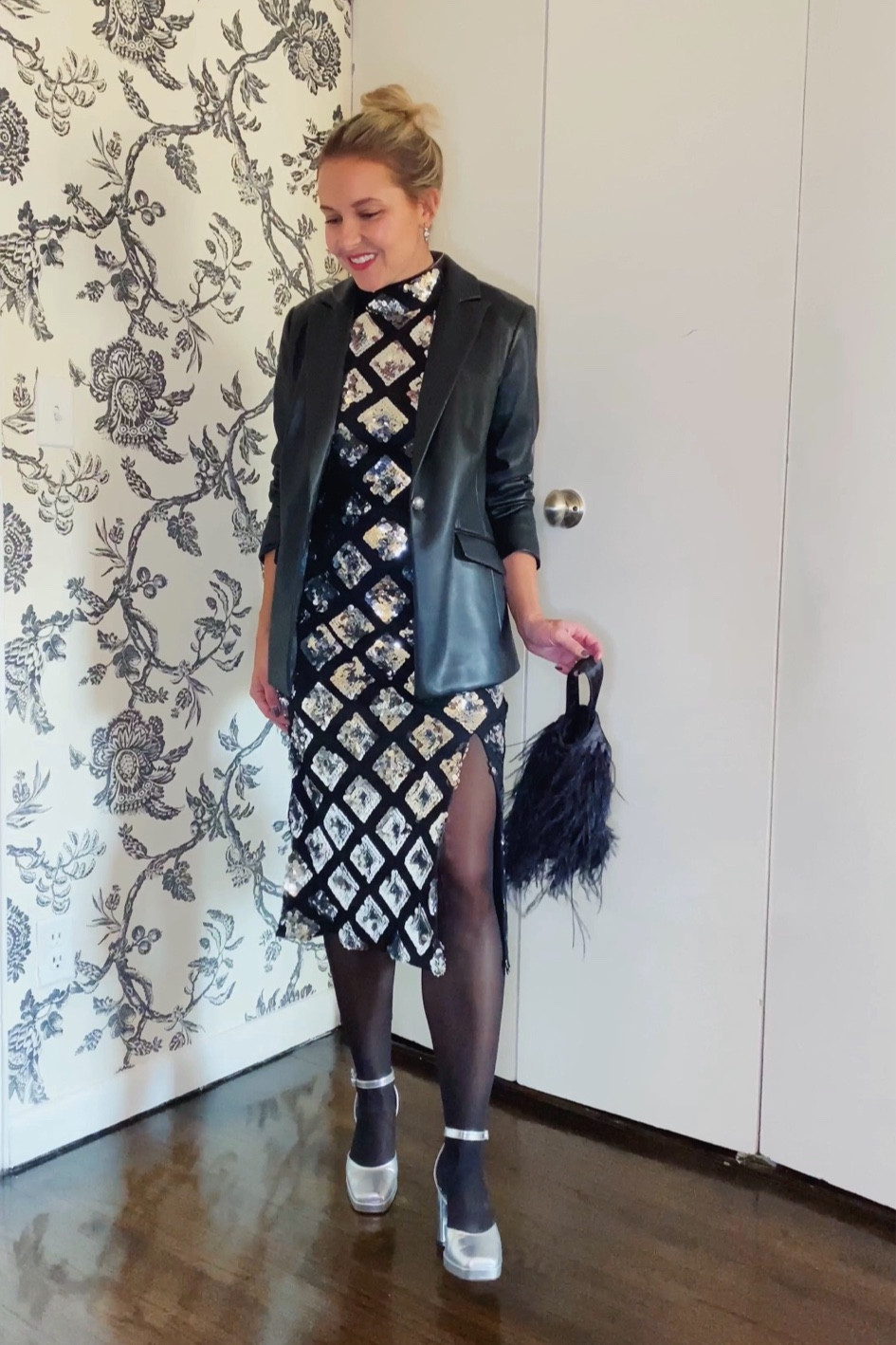 Holiday outfit idea 1