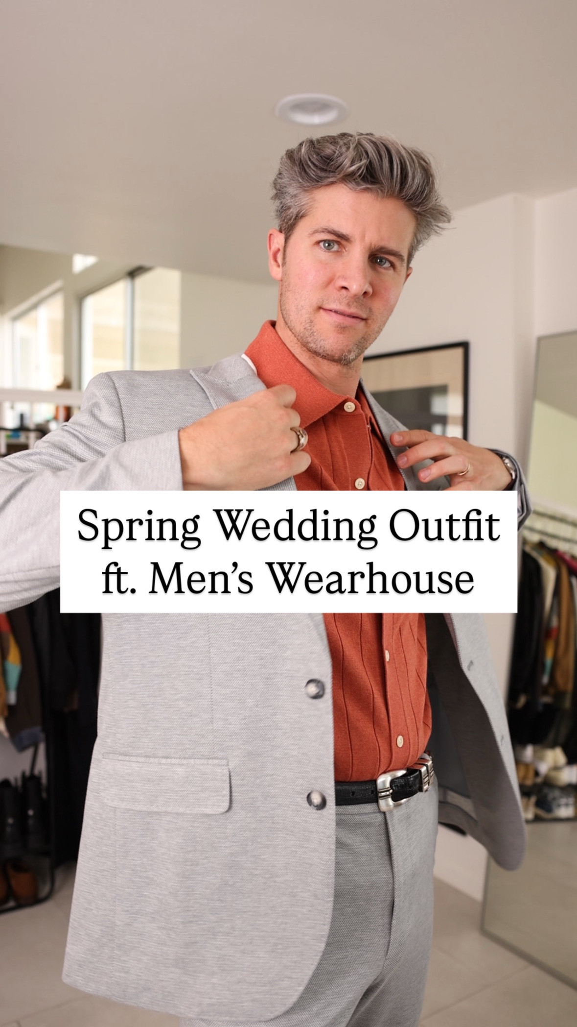 Spring wedding ready in @menswearhouse - it's an easy outfit to recreate and feel great! #menswearhouse #ad #mensstyle #mensfashion