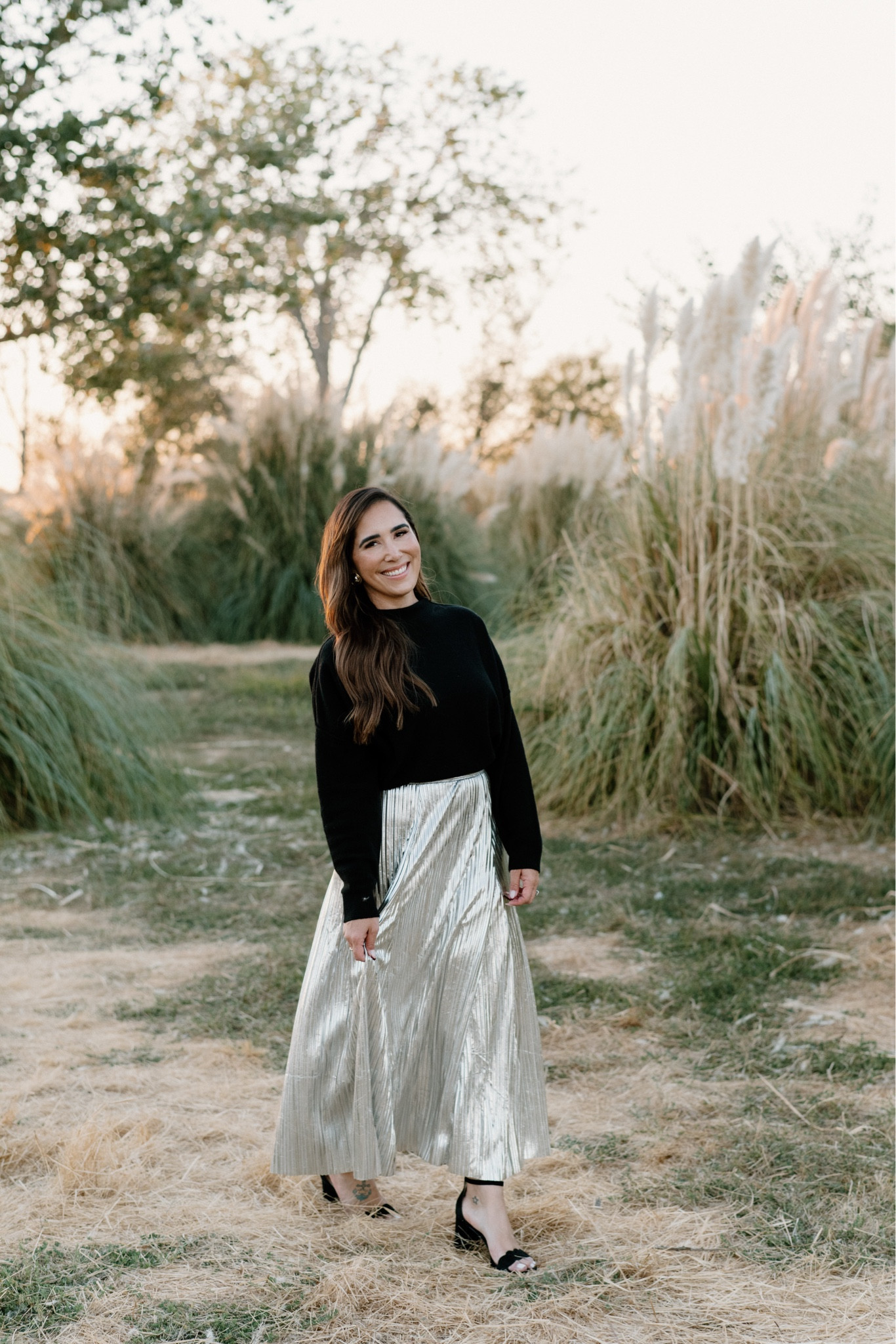 My favorite sweater (I own it in 3 colors) truly the softest most flattering sweater! Skirt is a stunner, runs big imo ✨ use code AURELIE30

#LTKCyberWeek #LTKSeasonal #LTKHoliday