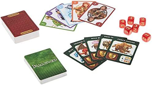 Gamewright Dragonwood A Game of Dice & Daring Board Game Multi-colored, 5" | Amazon (US)
