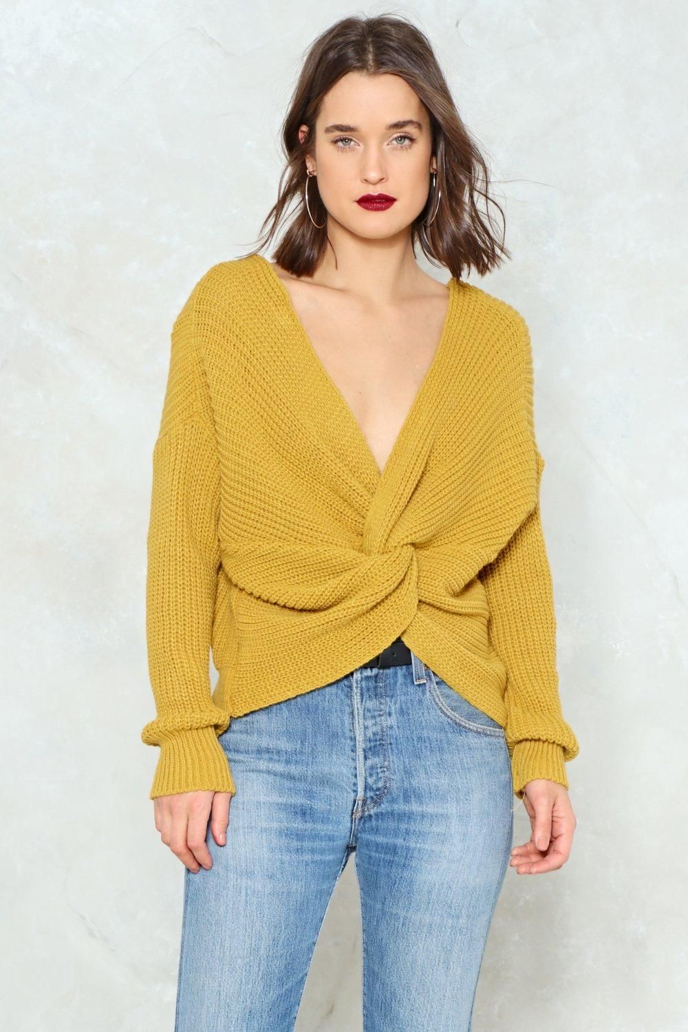 Knot My Fault Oversized Sweater | NastyGal (US & CA)