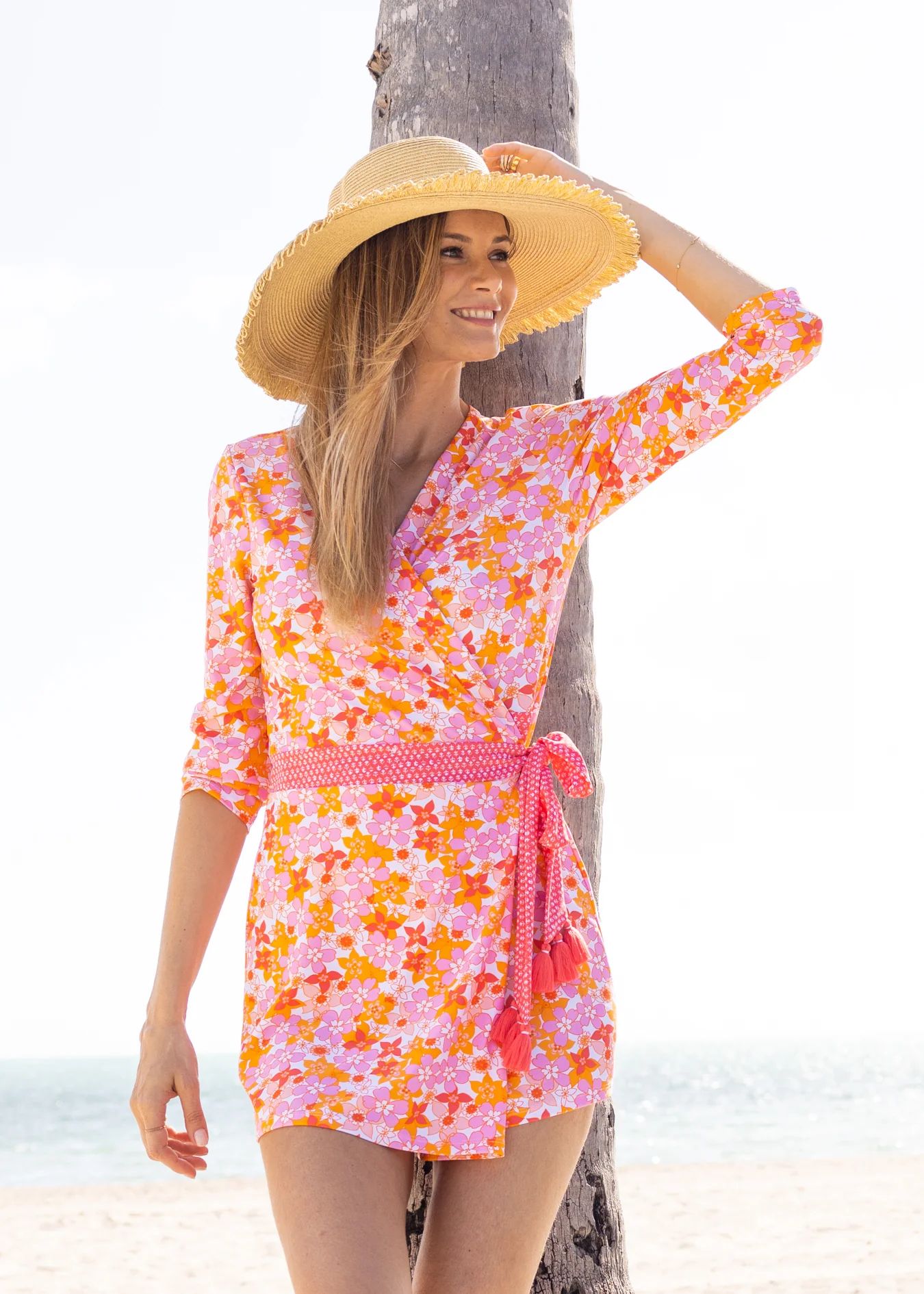 Surfside Beach Wrap Romper | Cabana Life