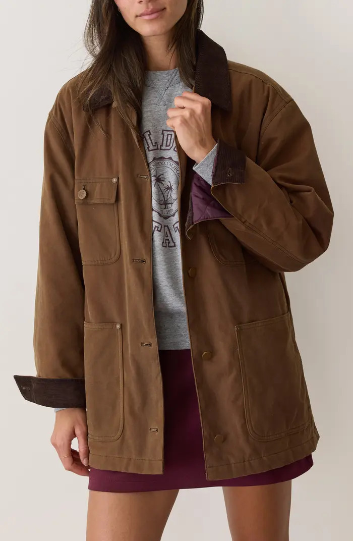 Riley Cotton Barn Jacket | Nordstrom