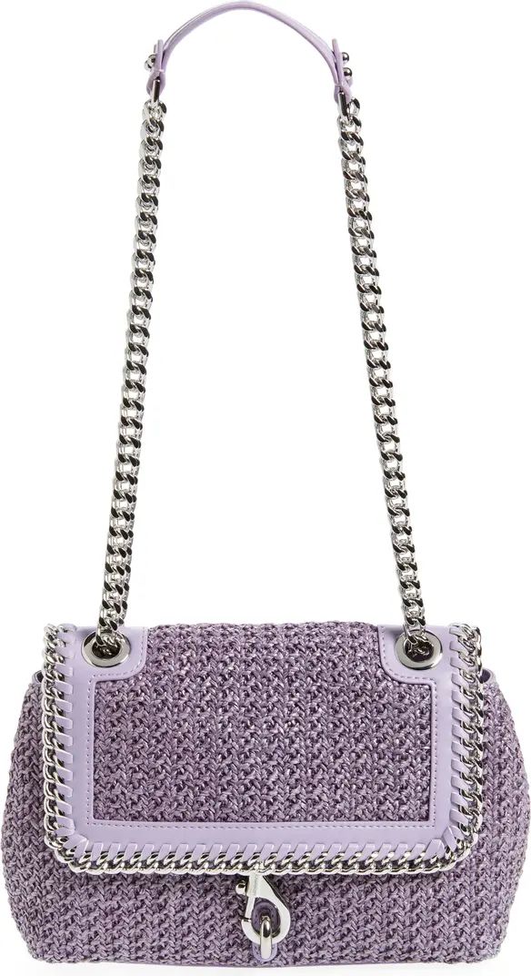 Edie Whip Chain Faux Leather Crossbody | Nordstrom