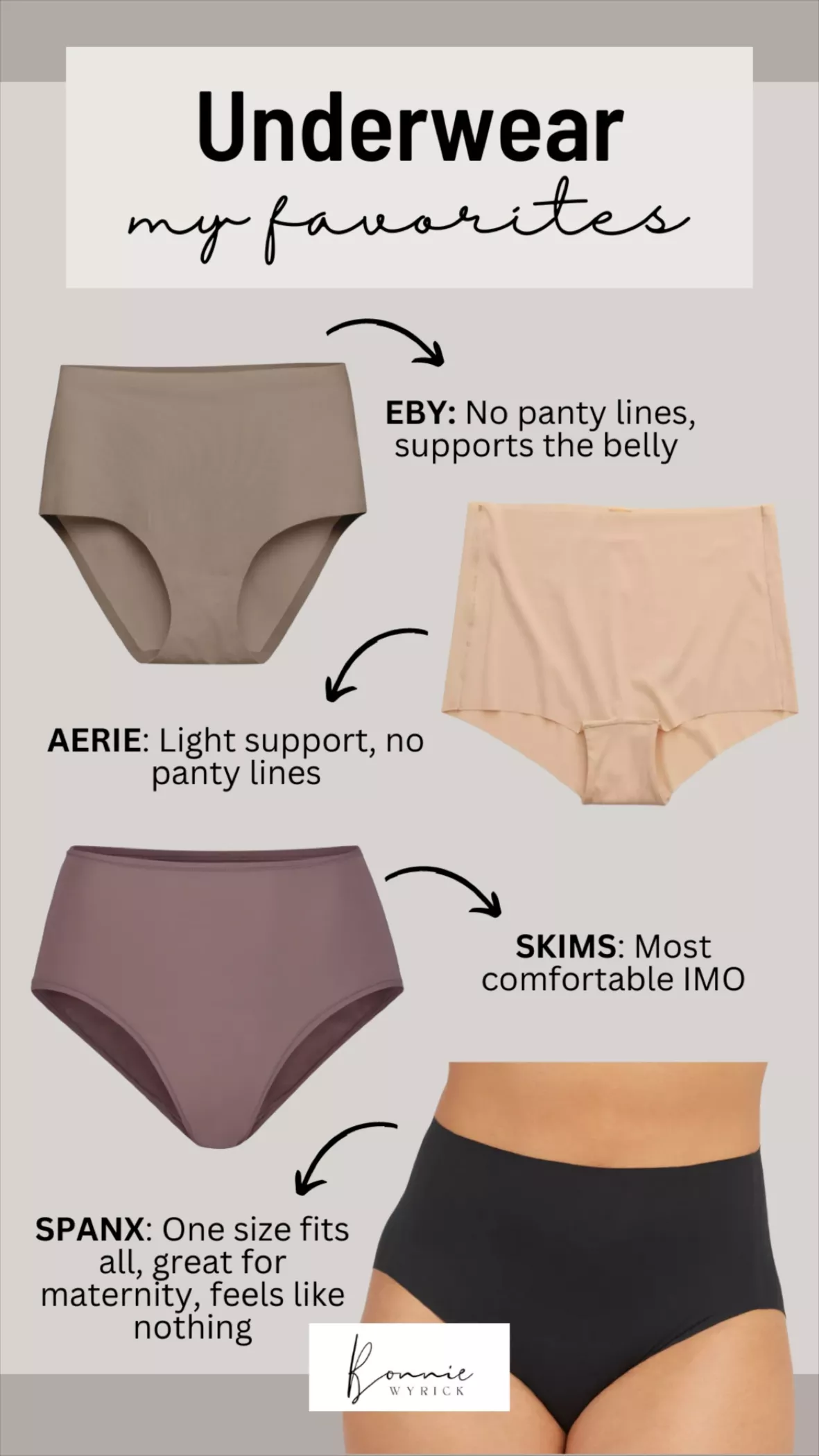 7 Types of Knickers Everyone Should Own
