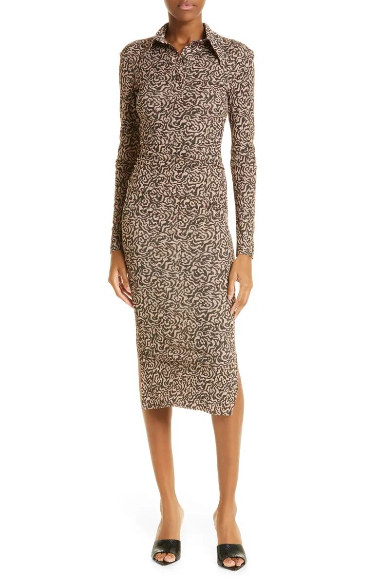 Verity Animal Long Sleeve Dress | Nordstrom