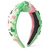 PANTIDE Teacher Jeweled Knotted Headband - Back To School Gift Apple Pencil Rhinestone Pearl Embe... | Amazon (US)