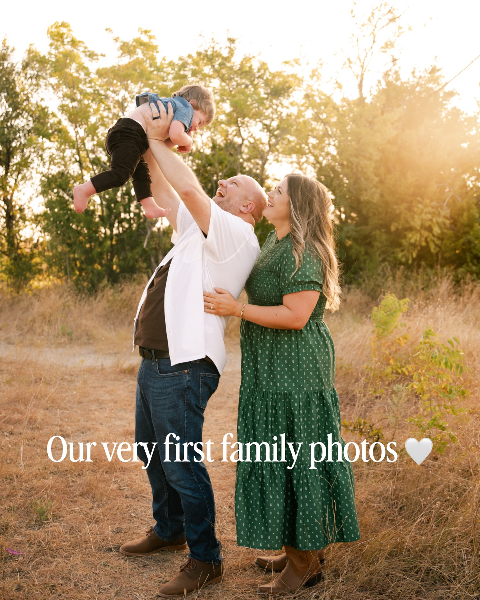 Our very first family photos 🤍 And a reminder I needed just as much as anyone else: you don’t have to wait for life — or your body — to look exactly how you imagined before stepping in front of the camera.

Also sharing our fall family photo outfits because putting everyone’s looks together is half the battle 😅 I wanted them to feel coordinated, not matching, and still like us.

fall family photo outfits • fall family photo outfit ideas • what to wear for family photos • coordinated family outfits • midsize mom style • family photo outfit inspiration • Texas fall family photos

#LTKmomlife #LTKMidsize #LTKMens