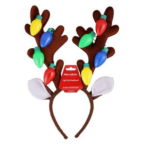 Merry Brite Light-Up Antlers Headband | CVS Health