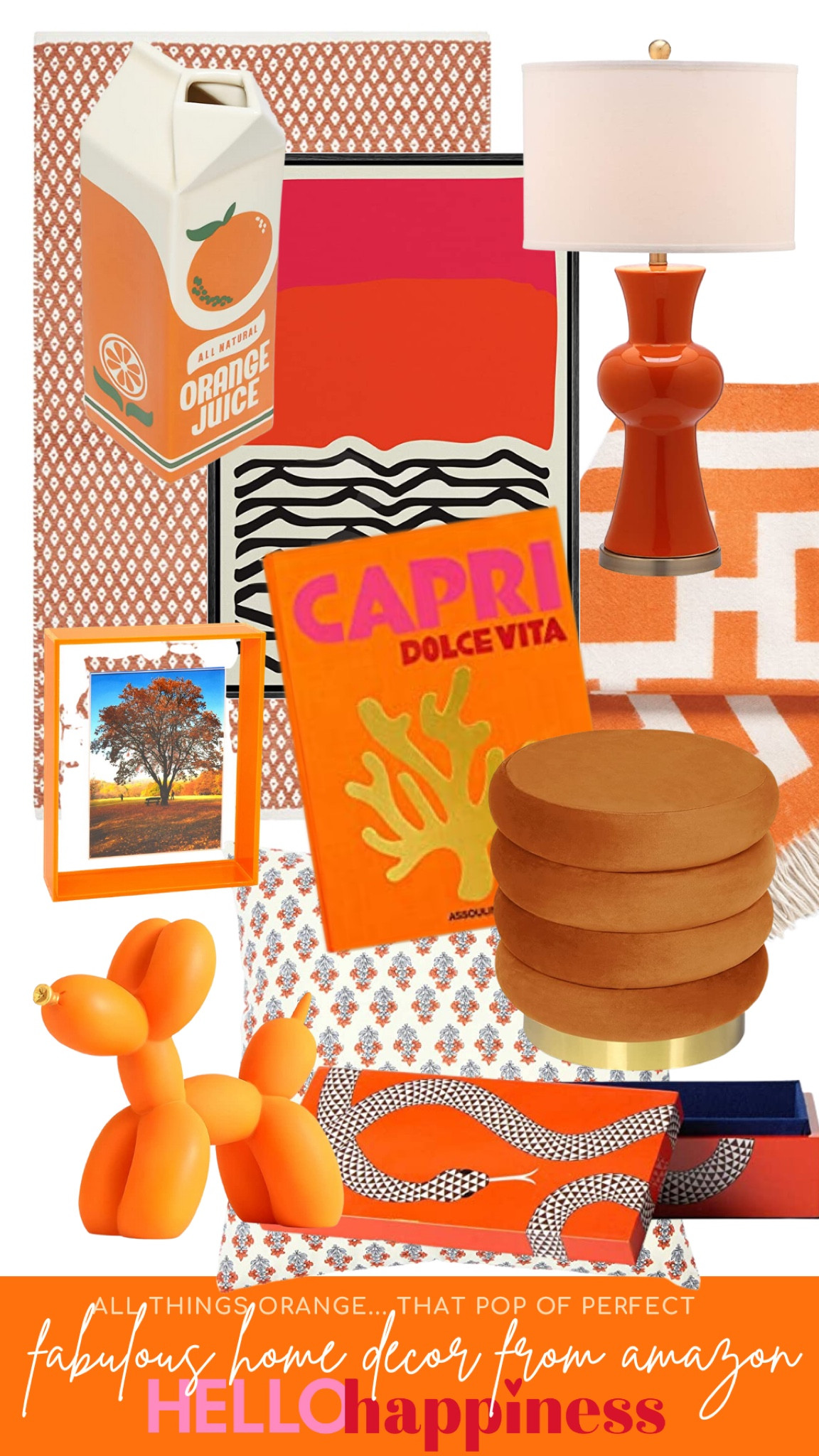 bring a little orange into your life with amazon home 

#LTKFind #LTKhome #LTKstyletip