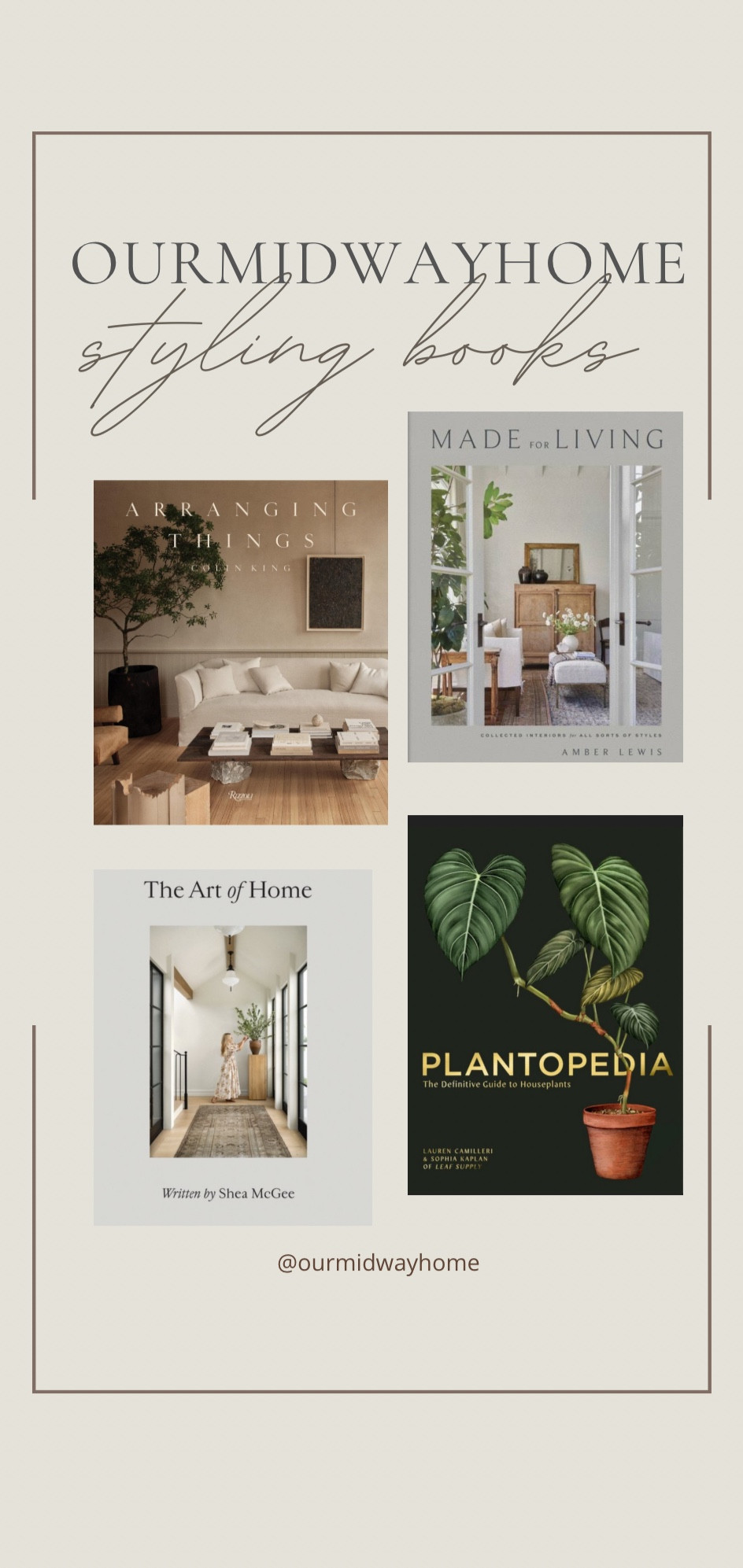 Beautiful books for styling in your home 🤎

#LTKfindsunder50 #LTKhome #LTKstyletip