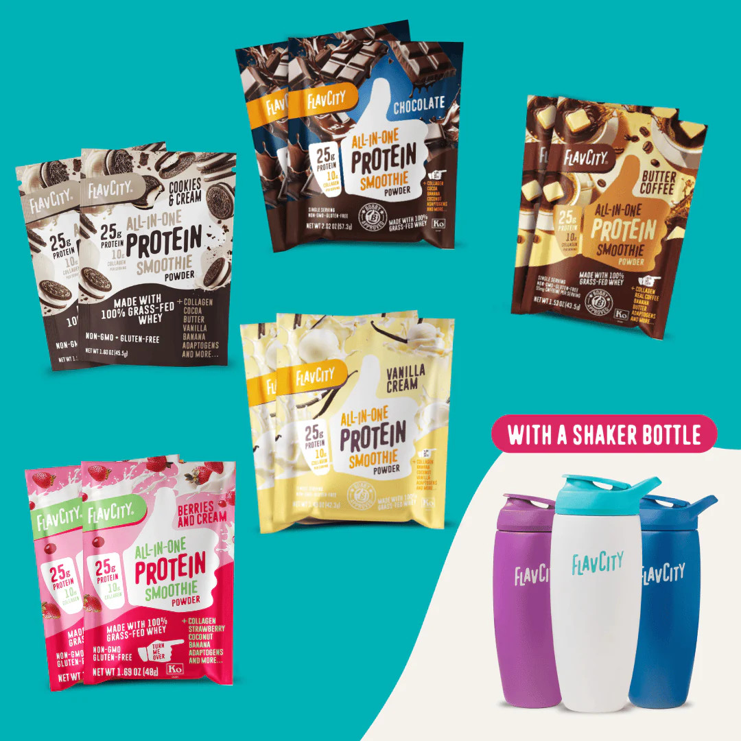 Protein Smoothies Starter Kit | FlavCity
