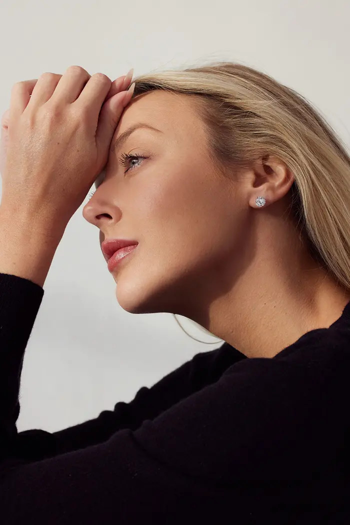 Nordstrom Cubic Zirconia Earrings - 4ct. | Nordstrom | Nordstrom