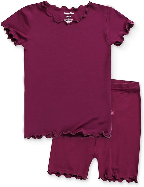 VAENAIT BABY Viscose 12M~12Y Toddler Kids Girls Boys Short Soft Shirring Cool Pjs Sleepwear Pajam... | Amazon (US)
