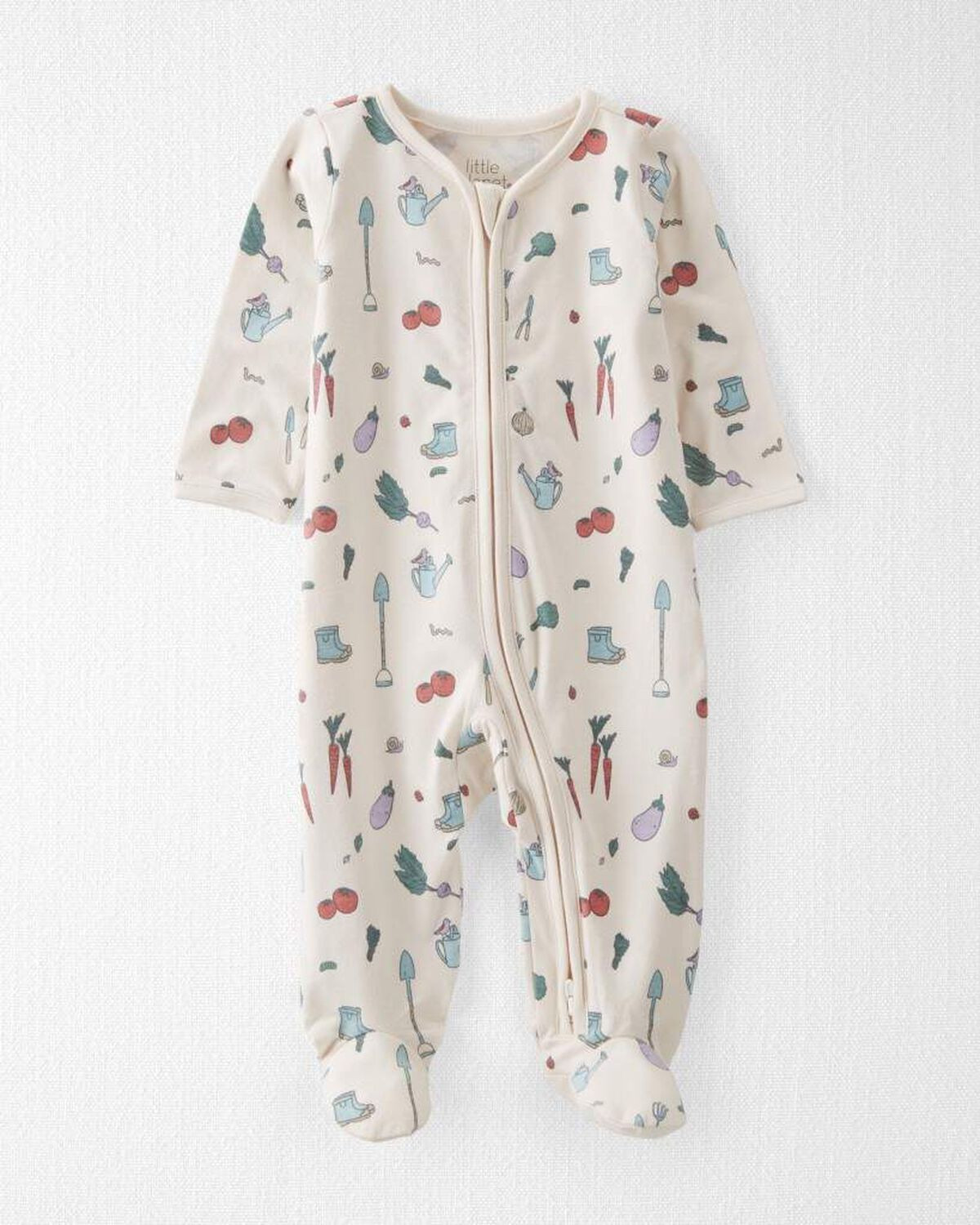 Baby Organic Cotton Sleep & Play Pajamas | Carter's Inc